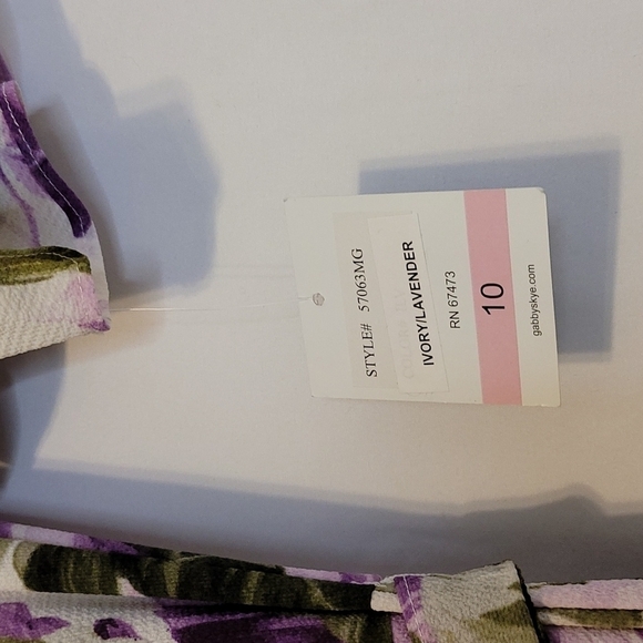 𝅺gabby Skye Floral Off The Shoulder Fit and Flare Dress - Picture 5 of 14